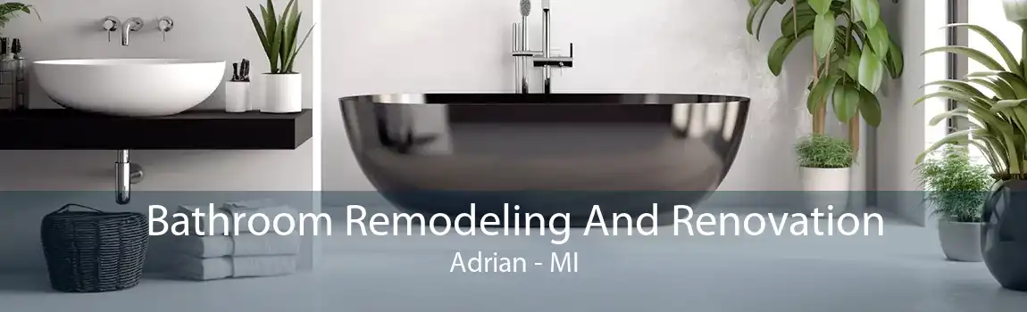 Bathroom Remodeling And Renovation Adrian - MI
