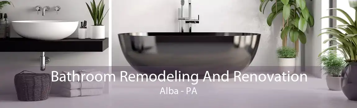 Bathroom Remodeling And Renovation Alba - PA