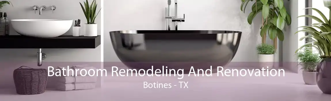 Bathroom Remodeling And Renovation Botines - TX