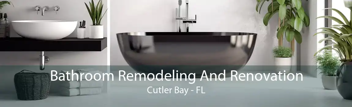 Bathroom Remodeling And Renovation Cutler Bay - FL