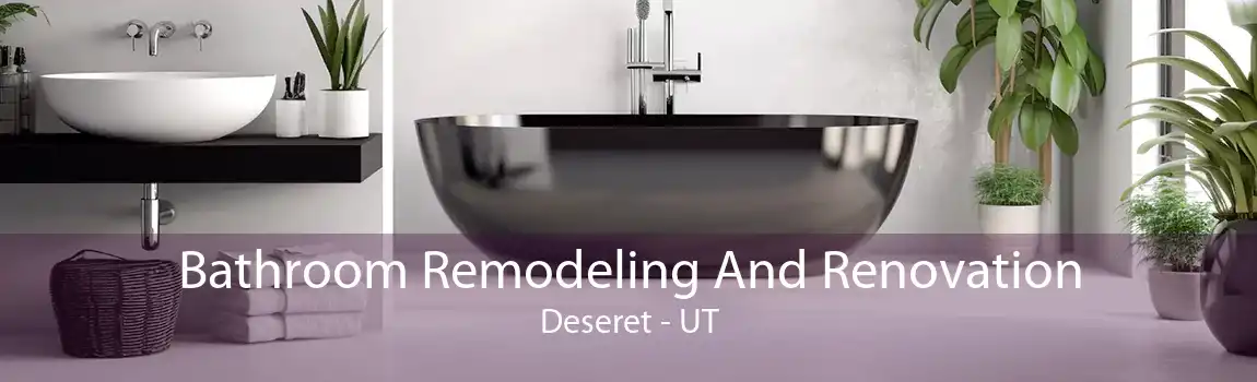  Bathroom Remodeling And Renovation Deseret - UT