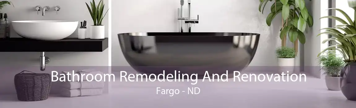 Bathroom Remodeling And Renovation Fargo - ND