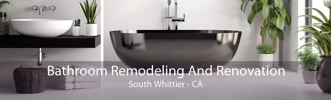 Bathroom Remodeling And Renovation South Whittier - CA