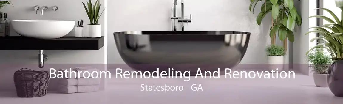  Bathroom Remodeling And Renovation Statesboro - GA