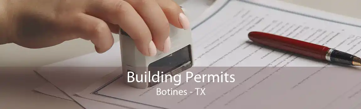 Building Permits Botines - TX