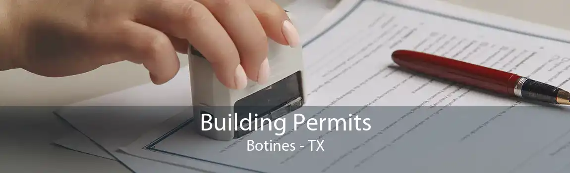 Building Permits Botines - TX