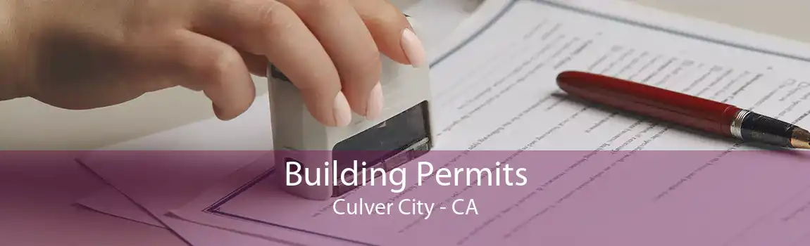 Building Permits Culver City - CA