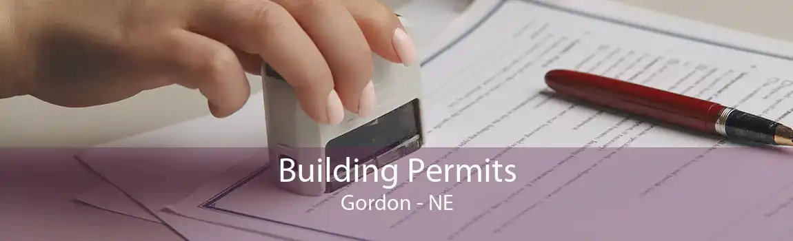  Building Permits Gordon - NE