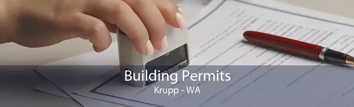 Building Permits Krupp - WA