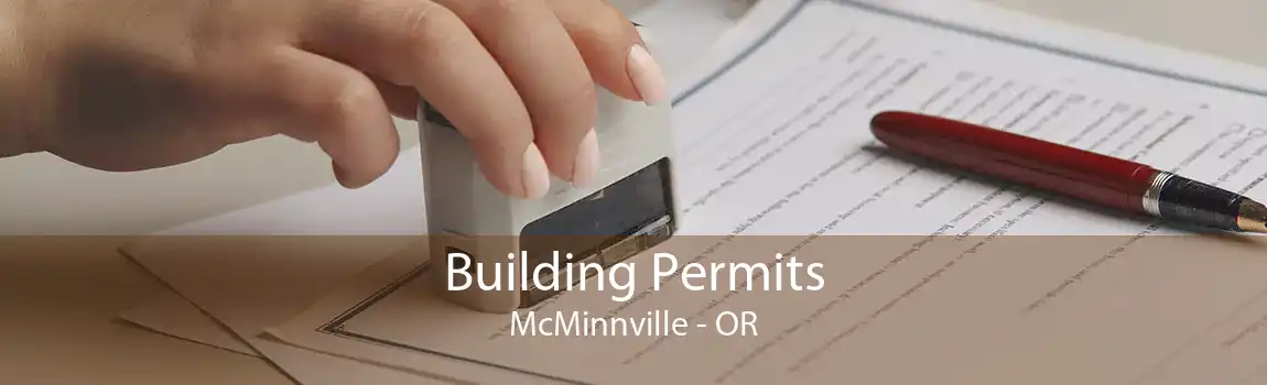 Building Permits McMinnville - OR