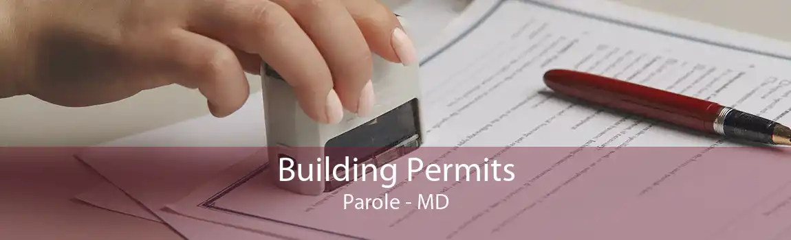 Building Permits Parole - MD