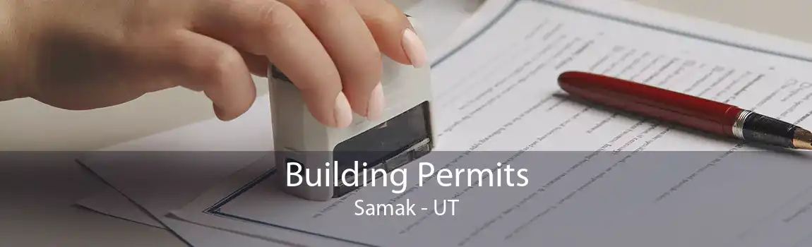 Building Permits Samak - UT