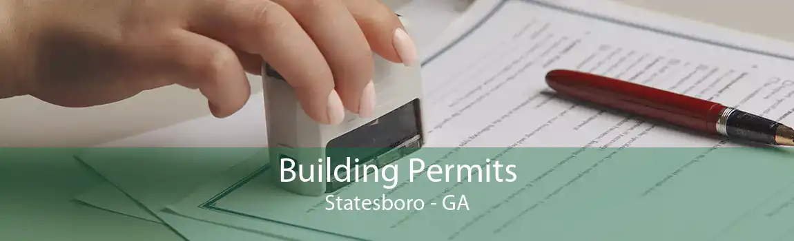  Building Permits Statesboro - GA