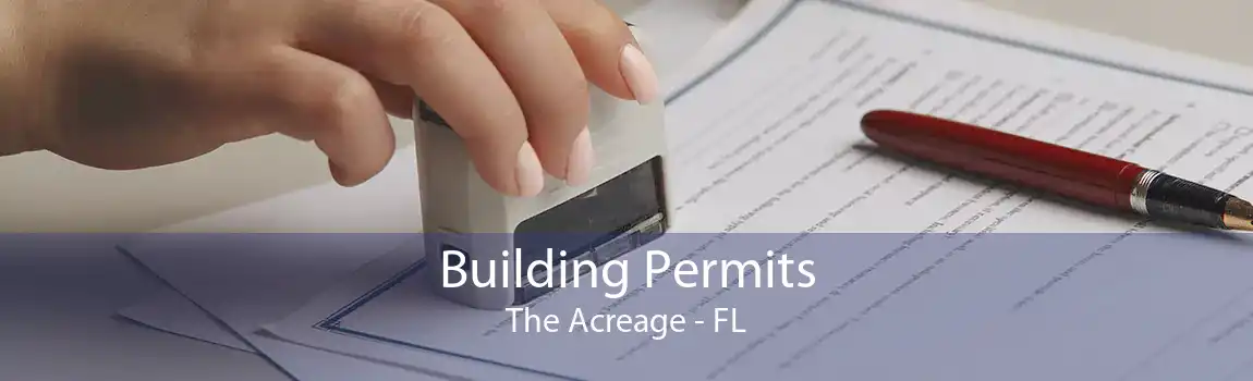 Building Permits The Acreage - FL