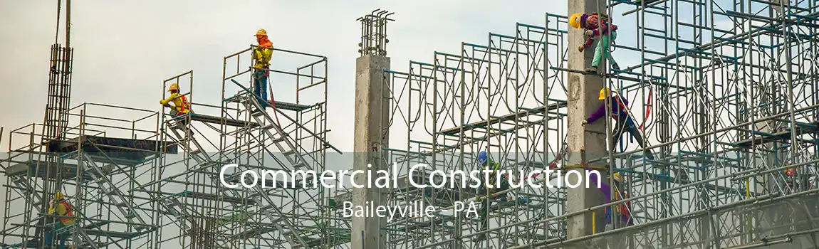 Commercial Construction Baileyville - PA