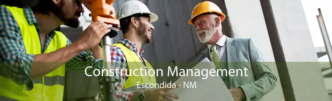 Construction Management Escondida - NM