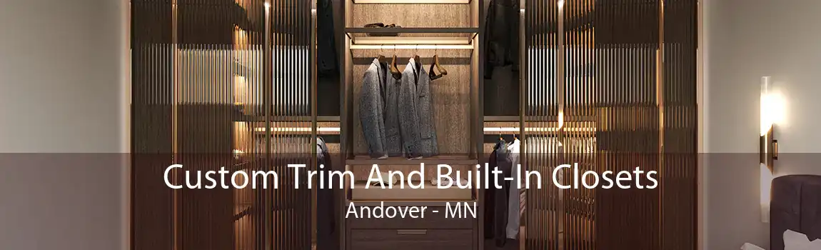 Custom Trim And Built-In Closets Andover - MN