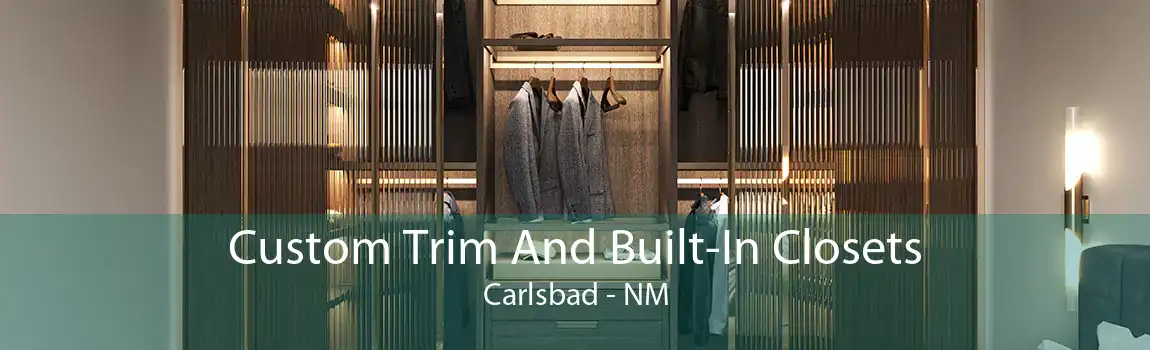 Custom Trim And Built-In Closets Carlsbad - NM