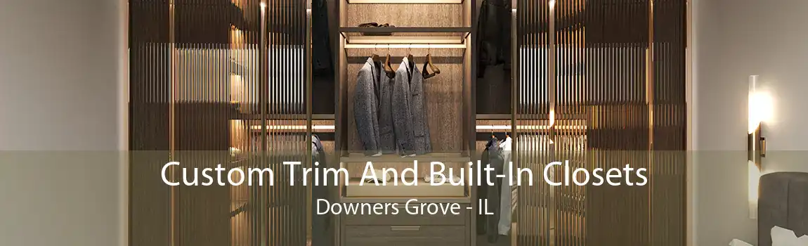 Custom Trim And Built-In Closets Downers Grove - IL