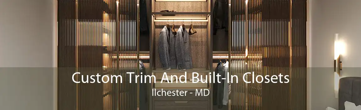 Custom Trim And Built-In Closets Ilchester - MD