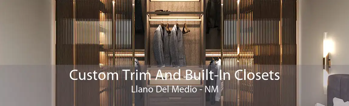 Custom Trim And Built-In Closets Llano Del Medio - NM
