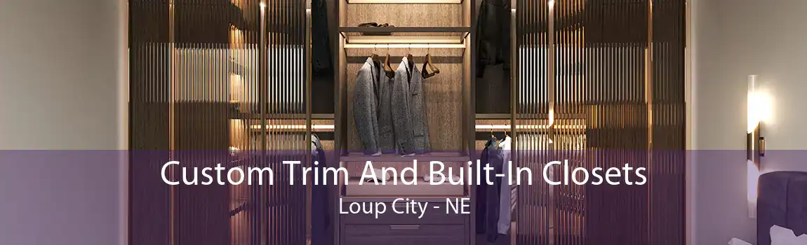 Custom Trim And Built-In Closets Loup City - NE