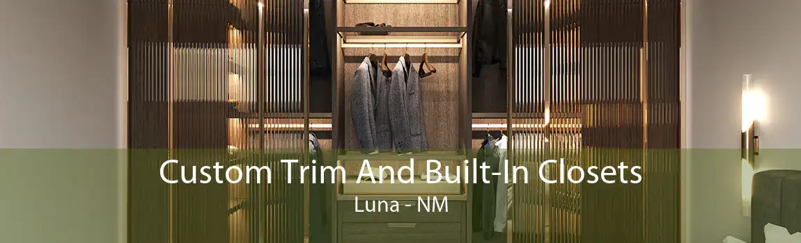 Custom Trim And Built-In Closets Luna - NM