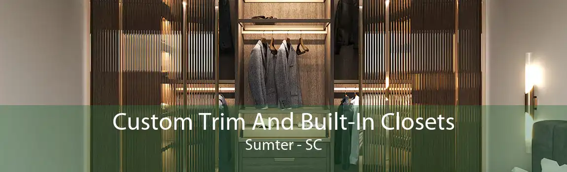 Custom Trim And Built-In Closets Sumter - SC