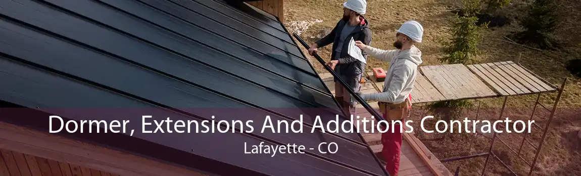 Dormer, Extensions And Additions Contractor Lafayette - CO