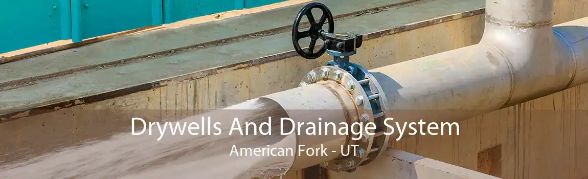 Drywells And Drainage System American Fork - UT