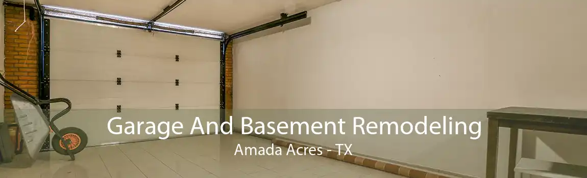Garage And Basement Remodeling Amada Acres - TX