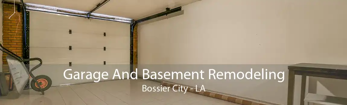 Garage And Basement Remodeling Bossier City - LA