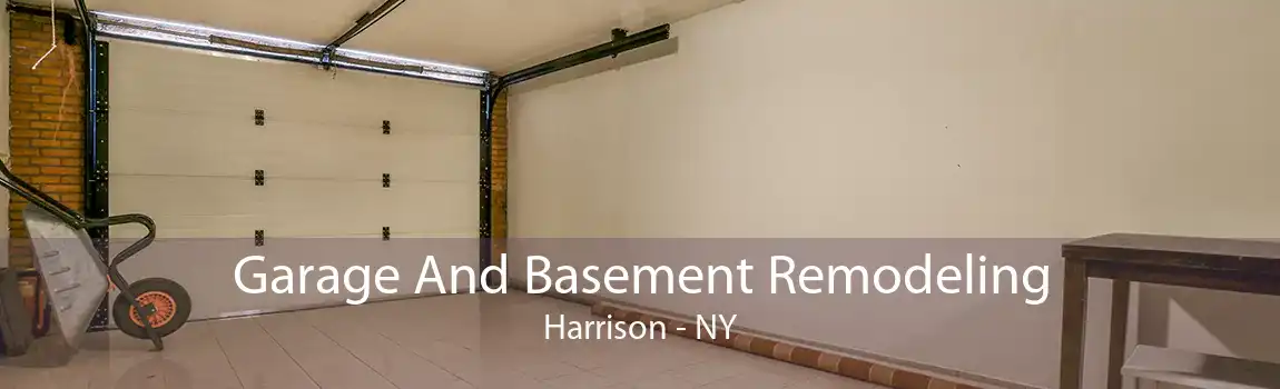 Garage And Basement Remodeling Harrison - NY