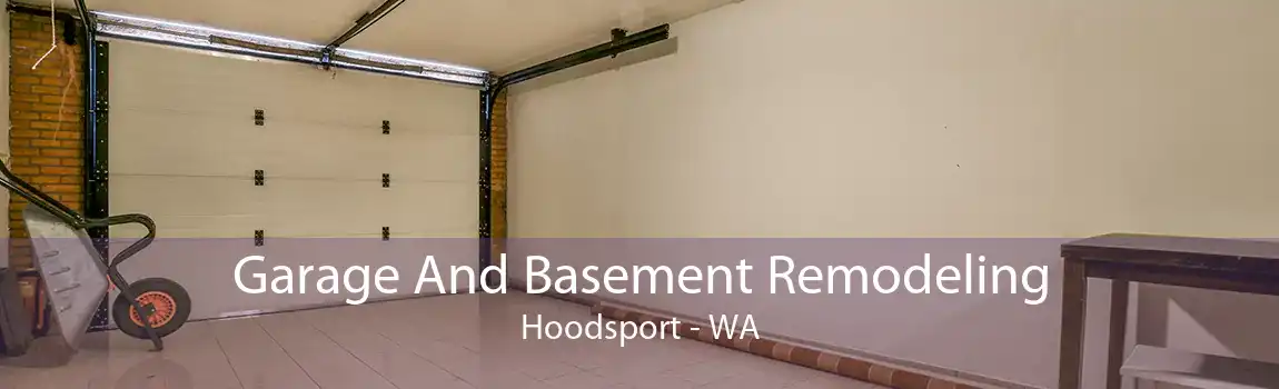 Garage And Basement Remodeling Hoodsport - WA
