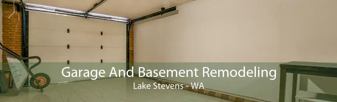 Garage And Basement Remodeling Lake Stevens - WA