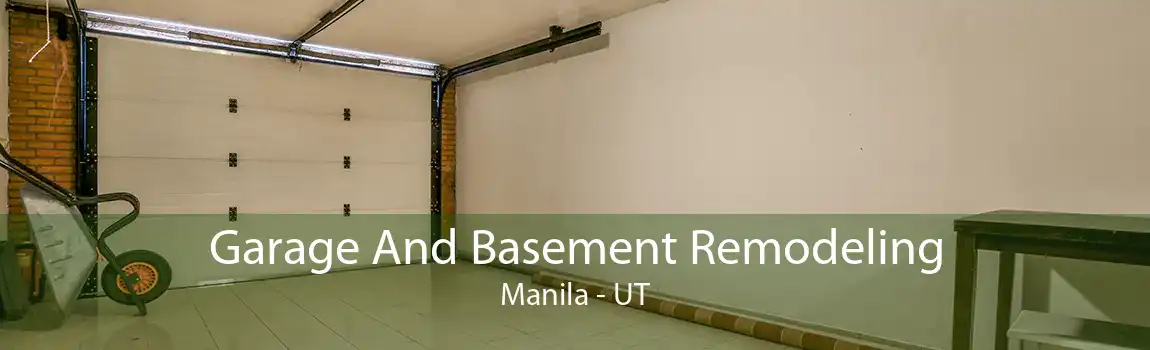 Garage And Basement Remodeling Manila - UT