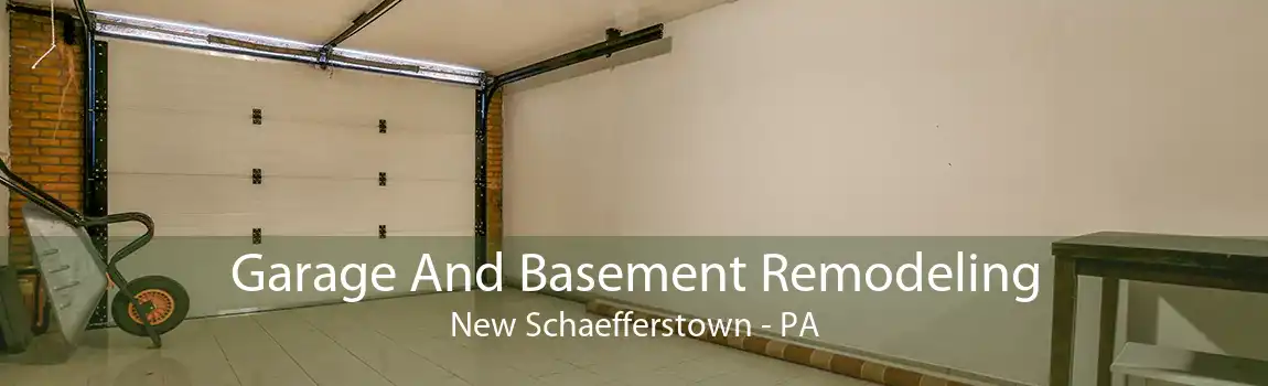 Garage And Basement Remodeling New Schaefferstown - PA