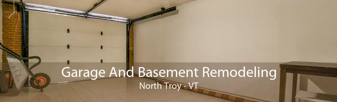 Garage And Basement Remodeling North Troy - VT