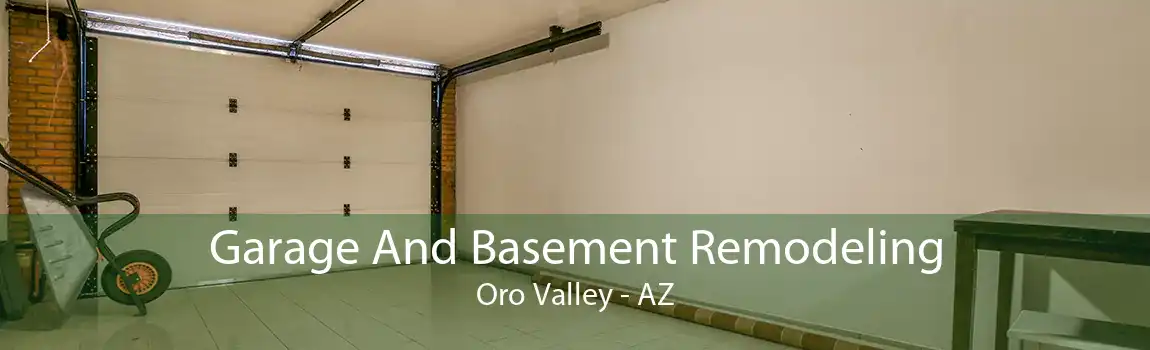  Garage And Basement Remodeling Oro Valley - AZ