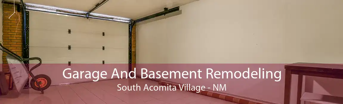 Garage And Basement Remodeling South Acomita Village - NM