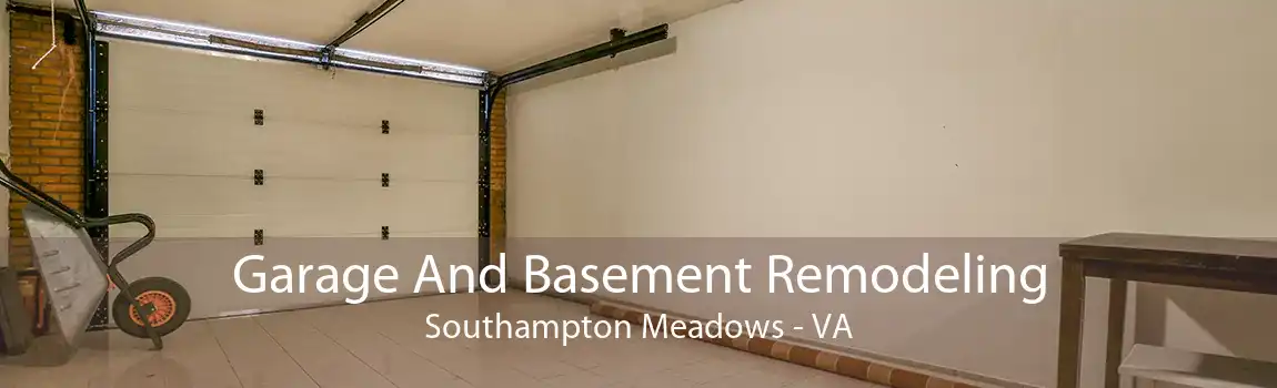  Garage And Basement Remodeling Southampton Meadows - VA