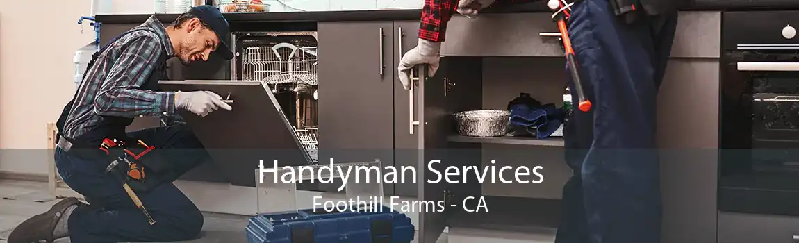 Handyman Services Foothill Farms - CA