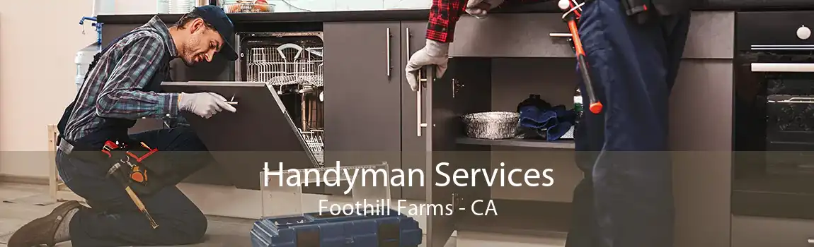  Handyman Services Foothill Farms - CA