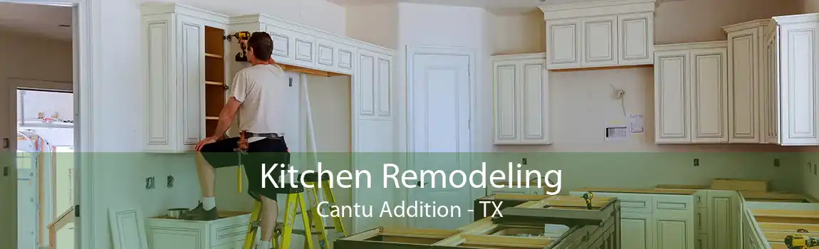 Kitchen Remodeling Cantu Addition - TX