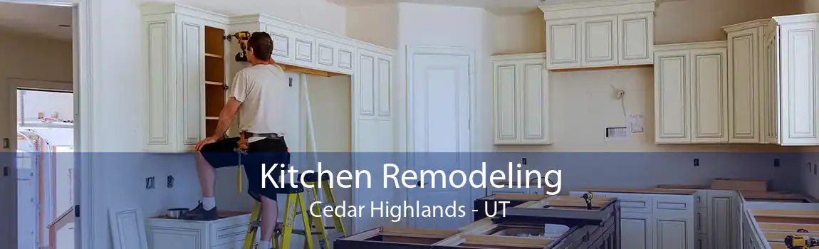 Kitchen Remodeling Cedar Highlands - UT