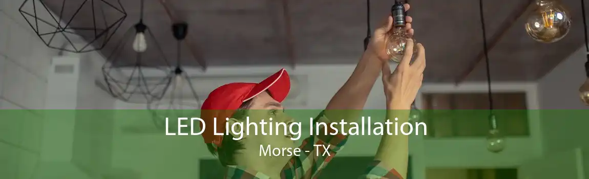  LED Lighting Installation Morse - TX