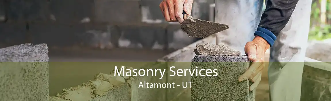 Masonry Services Altamont - UT