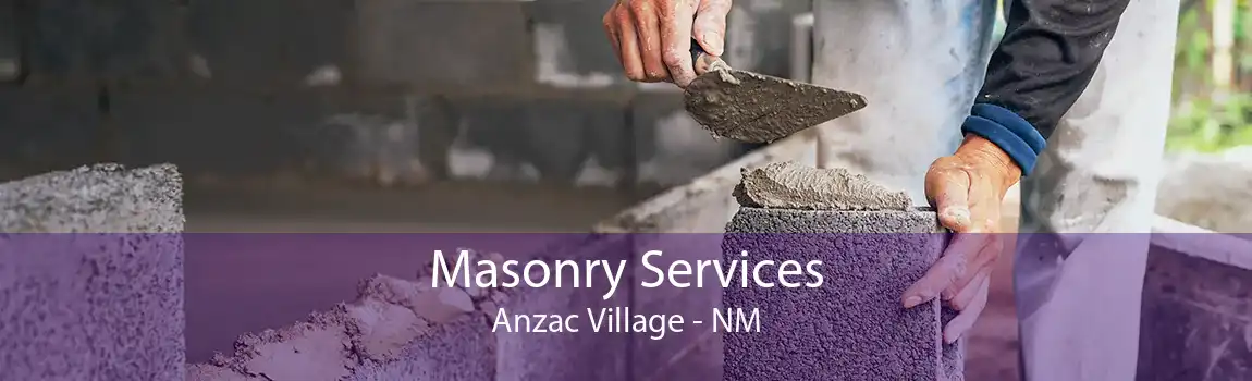 Masonry Services Anzac Village - NM
