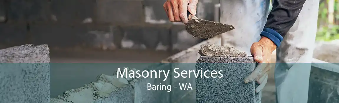 Masonry Services Baring - WA