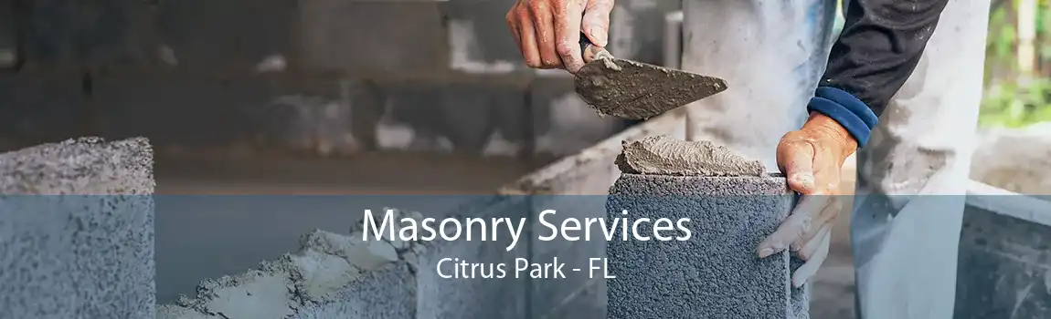 Masonry Services Citrus Park - FL